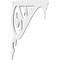 Ekena Millwork Carrillo Architectural Grade PVC Bracket, 5/8"W X 5"D X 8"H BKTP01X05X08CI - alternate 3